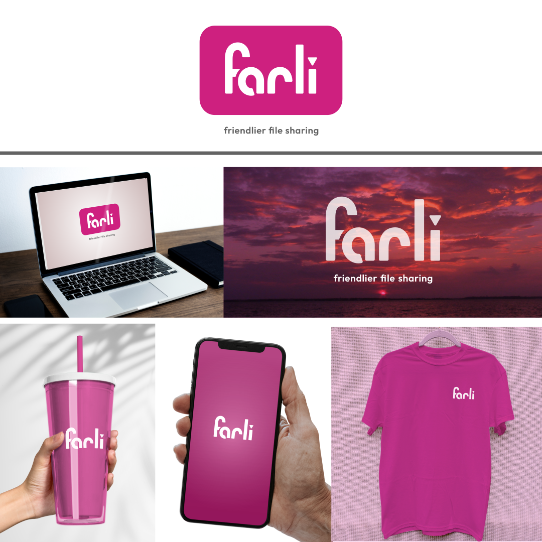 Logo design concept for Farli - Friendlier File Sharing